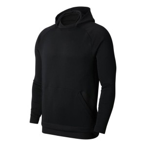 Hoodie Plain Style Black