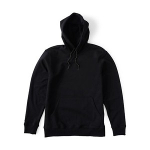 Hoodie Pullover Style Plain Black
