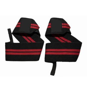 Wrist Wrap Black Red