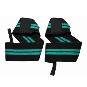 Wrist Wrap Black Sea Green