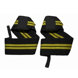 Wrist Wrap Black Yellow
