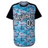 Baseball Uniform Blue Camo