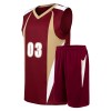 Basketball Uniform Maroon