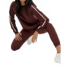 Women Elegant Tracksuit Chocolate