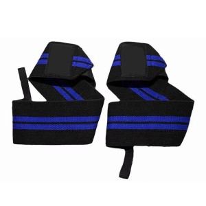 Wrist Wrap Black Blue