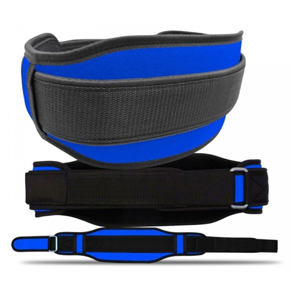 Weight Lifting Belt Blue