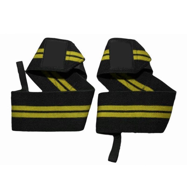 Wrist Wrap Black Yellow